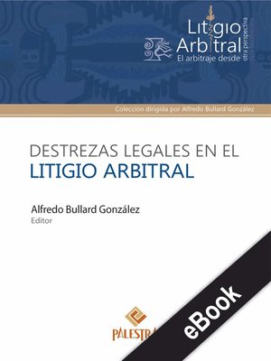 cover image of Destrezas legales en el litigio arbitral